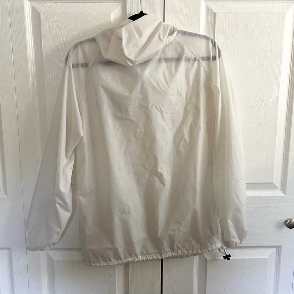Active Ride Shop White Windbreaker Jacket Medium - Picture 4 of 4